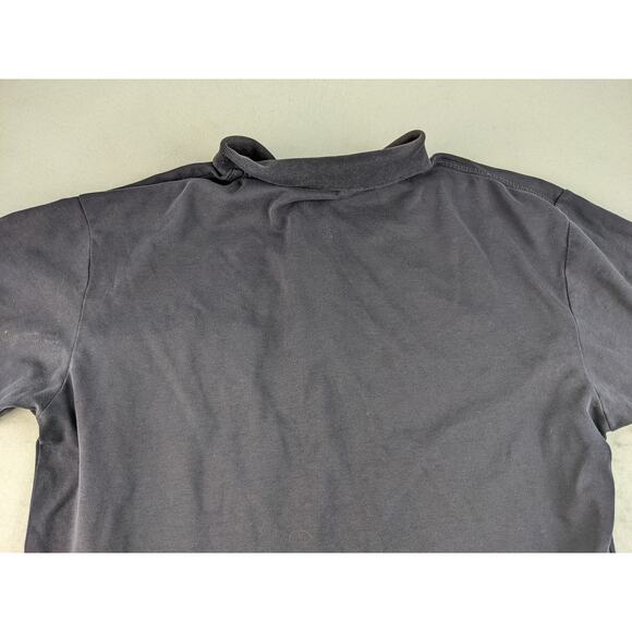 Mens FedEx Stan Herman Polo Shirt Short Sleeve Size L Black Purple Logo - Picture 4 of 13